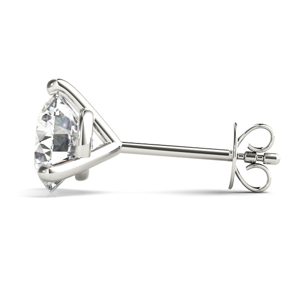 Prong Set Solitaire Earrings