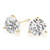 Prong Set Solitaire Earrings