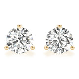 Prong Set Solitaire Earrings