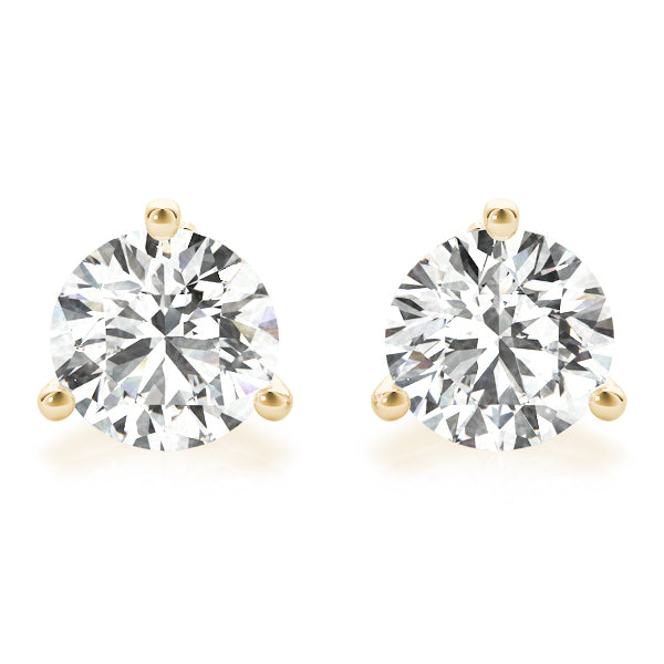 Prong Set Solitaire Earrings