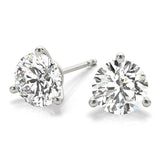 Prong Set Solitaire Earrings