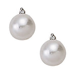 Natural Diamond Pearl Fashion Earrings