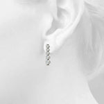 Lab Grown Journey Drop Earrings