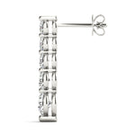 Lab Grown Journey Drop Earrings