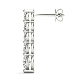 Lab Grown Journey Drop Earrings