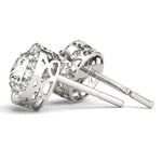 Round Halo Studs