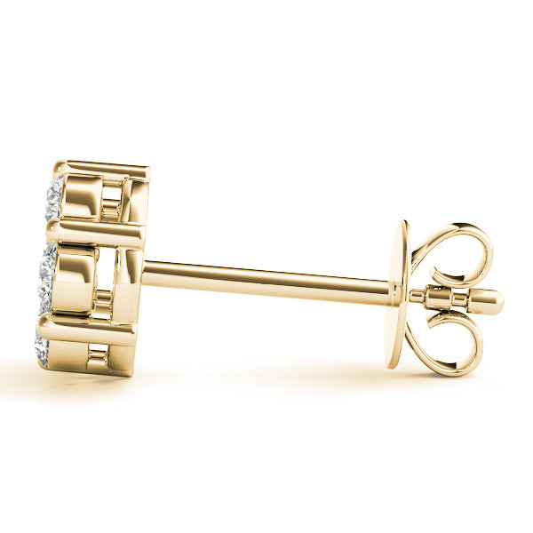 Diamond Cluster Studs