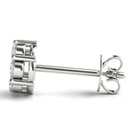 Lab Grown Diamond Cluster Studs
