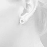 Lab Grown Diamond Cluster Studs