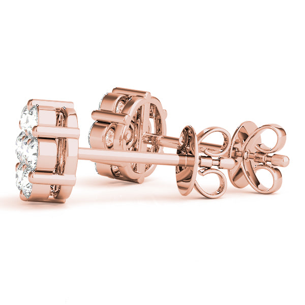 Diamond Cluster Studs