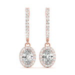 Earrings Halo