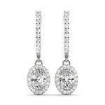 Earrings Halo