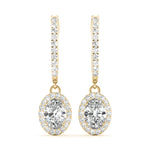 Earrings Halo