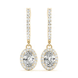 Earrings Halo