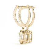 Lab Grown Earrings Halo