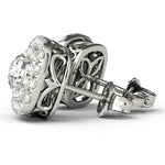 Cushion Shaped Double Halo, Round