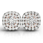 Cushion Shaped Double Halo, Round