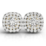 Cushion Shaped Double Halo, Round