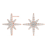 Star Shape Cluster Fashion Earrings