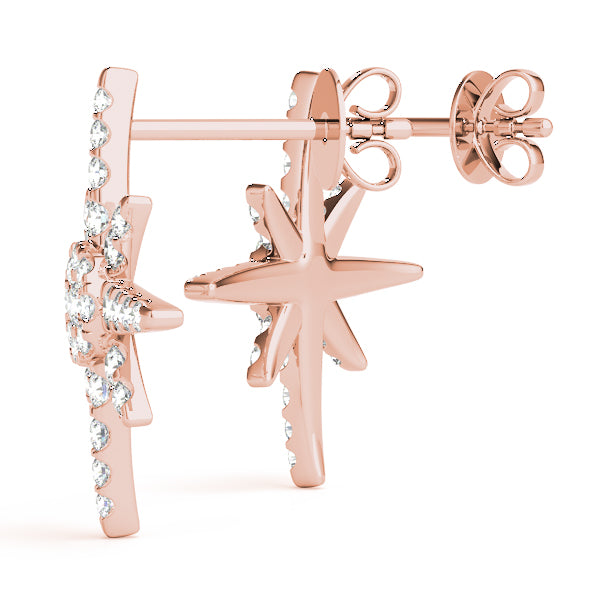 Star Shape Cluster Fashion Earrings