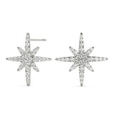 Star Shape Cluster Fashion Earrings