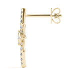 Star Shape Cluster Fashion Earrings