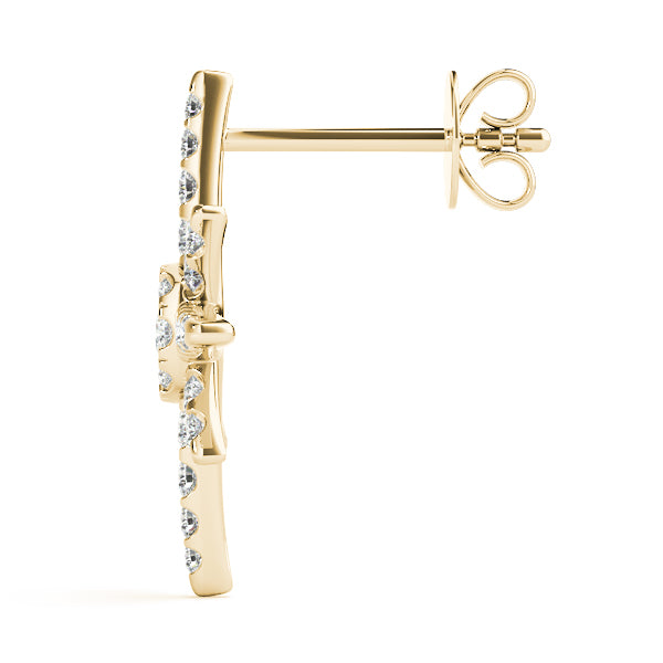 Star Shape Cluster Fashion Earrings
