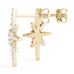 Star Shape Cluster Fashion Earrings
