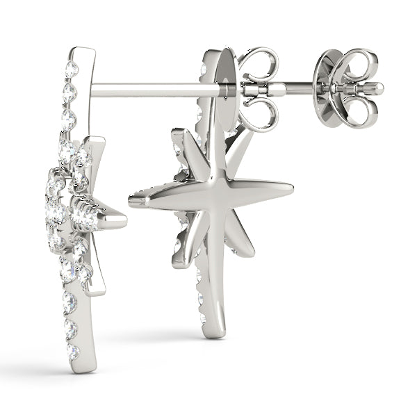 Star Shape Cluster Fashion Earrings