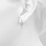Star Shape Cluster Fashion Earrings