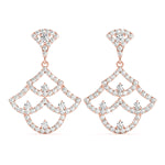 Natural Diamond Fashion Drop Earrings