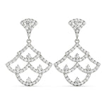 Natural Diamond Fashion Drop Earrings