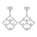 Natural Diamond Fashion Drop Earrings