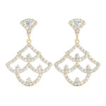Natural Diamond Fashion Drop Earrings