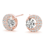 Fashion Half Moon Stud Earrings