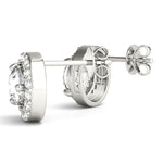 Fashion Half Moon Stud Earrings