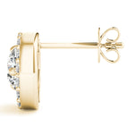 Fashion Half Moon Stud Earrings