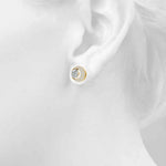 Fashion Half Moon Stud Earrings