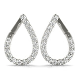 Lab Grown Diamond Fashion Pear Shaped Earrings