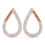 Lab Grown Diamond Fashion Pear Shaped Earrings