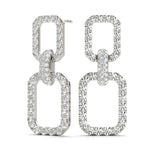 Chain Link Drop Fashion Earrings