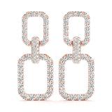 Chain Link Drop Fashion Earrings