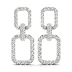 Chain Link Drop Fashion Earrings