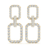 Chain Link Drop Fashion Earrings