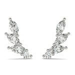 Marquise Shape Ear Climbers