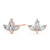 Marquise Floral Earrings