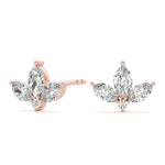 Marquise Floral Earrings