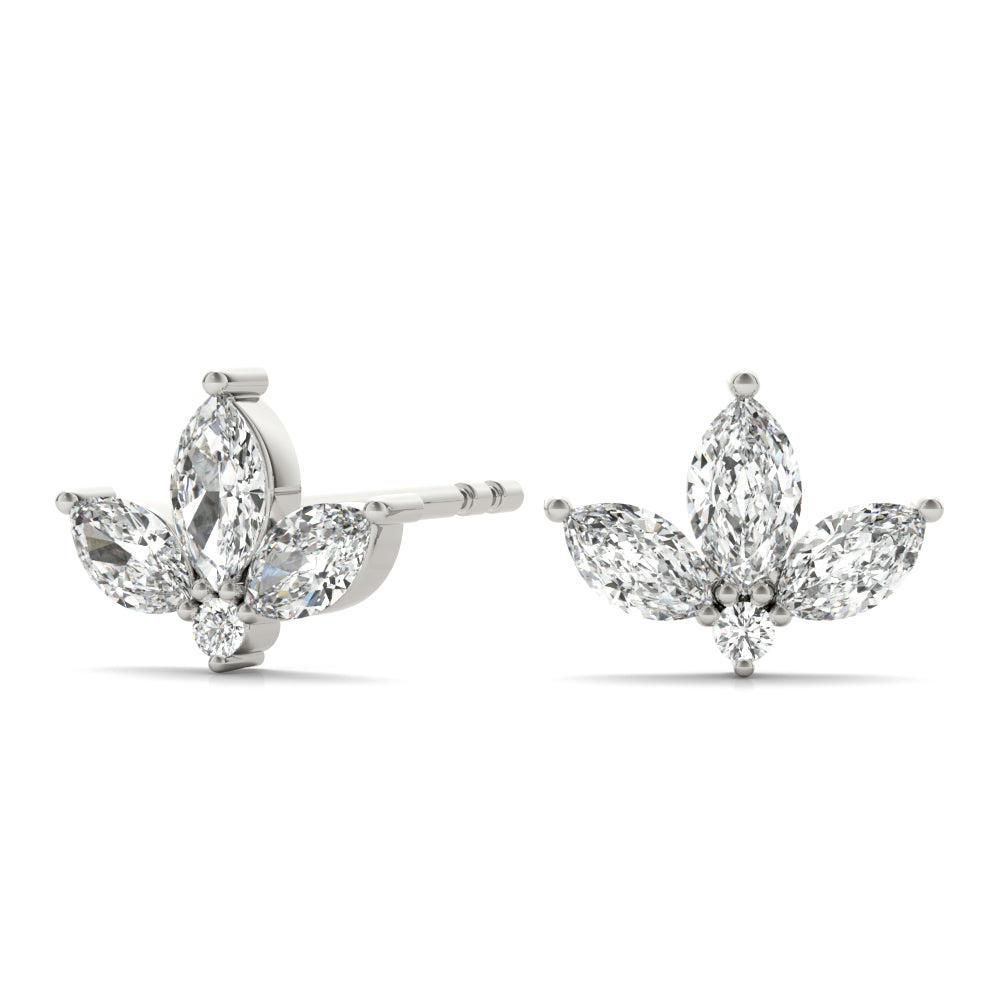 Marquise Floral Earrings