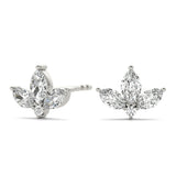 Marquise Floral Earrings