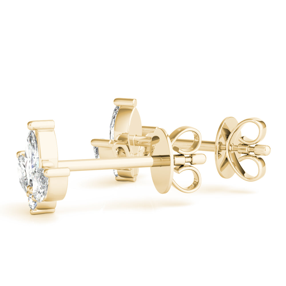 Marquise Floral Earrings